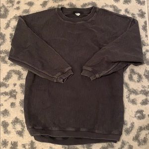 Aerie corded sweatshirt
